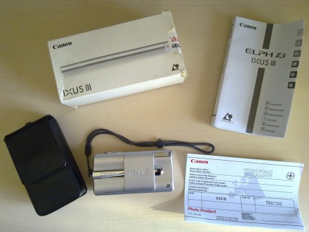 Canon IX240 Still Camera Ixus III